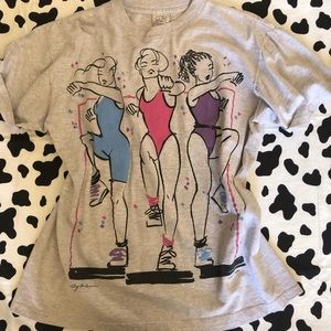 Vintage 90s Ty Wilson Aerobics Shirt